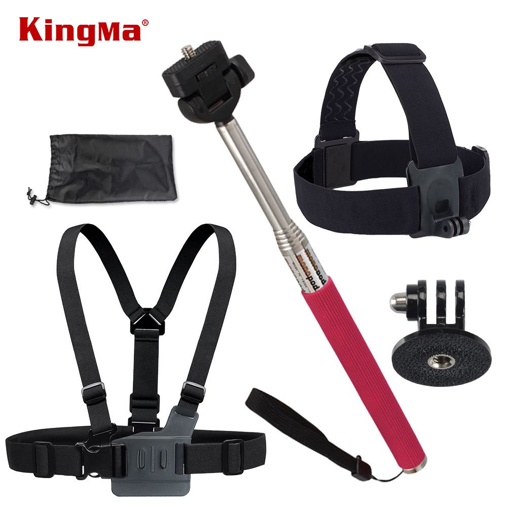 Kit CNYO® Kingma 3 en 1 para accesorios GoPro