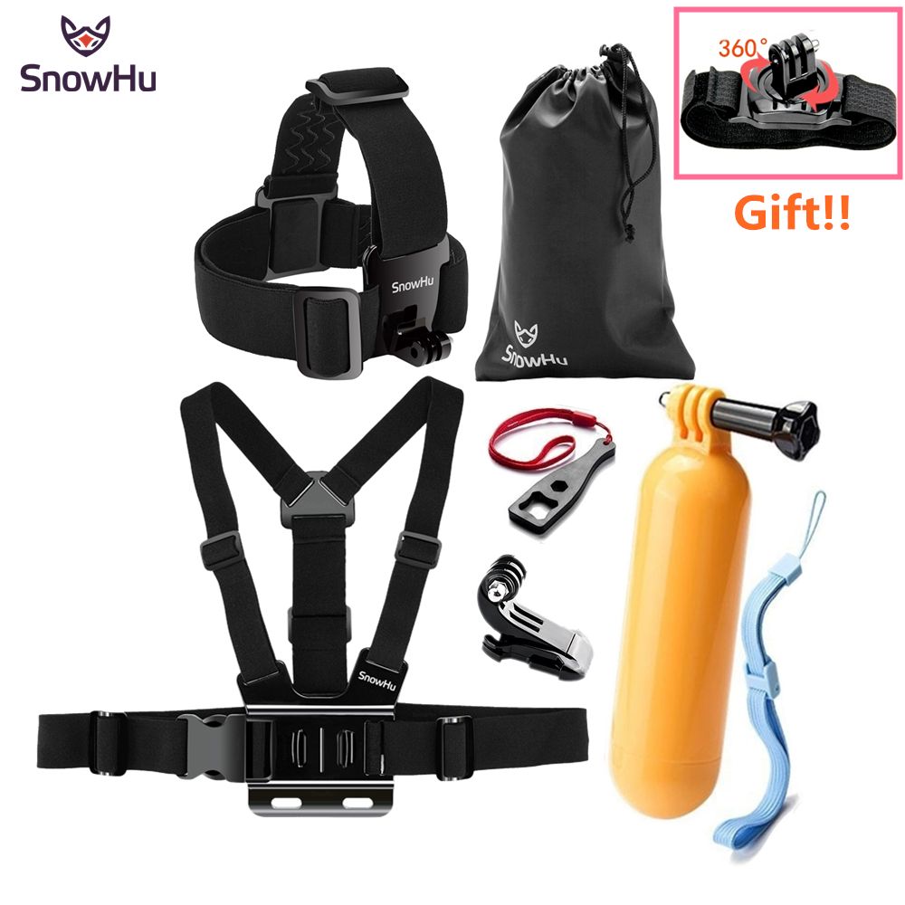 Accesorio flotante CNYO® SnowHu para GoPro y otras cámaras de acción - Amarillo