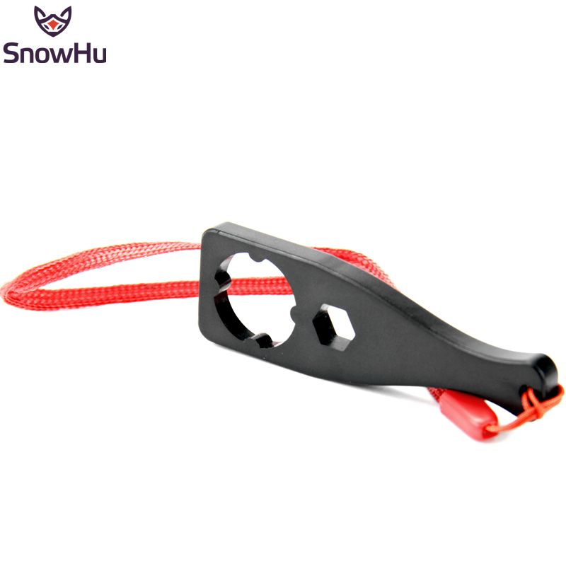 Clé en plastique CNYO SnowHu pour serrer ou desserrer le bouton écrou avec sangle pour vis CNC à GoPro 6, 5, 4, 3+