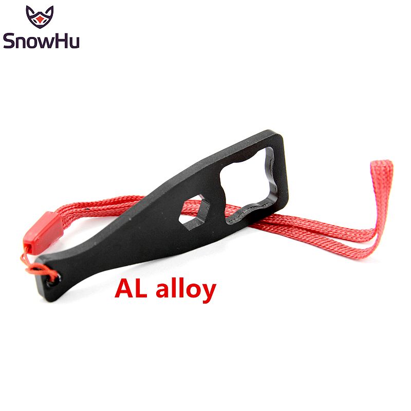 CNYO® SnowHu Llave de aluminio para accesorios de cámara de acción GoPro