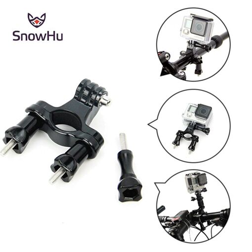 Support Cnyo SnowHu pour GoPro et autres caméras d'action sur guidon vélo ou moto