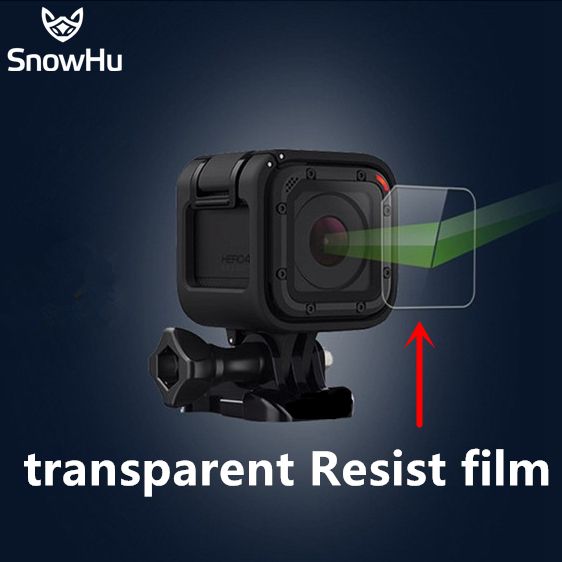 Kit de 6 Piezas CNYO® SnowHu Protector Impermeable para Objetivo GoPro, Alta Transmisión de Luz, Compatible con GoPro Hero 5/4 Session