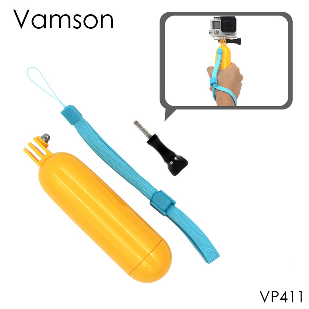 CNYO® Vamson GoPro Accessory - Selfie Stick Floaty Bobber Grip for GoPro Hero 5/4/3+ & Xiaomi VP411