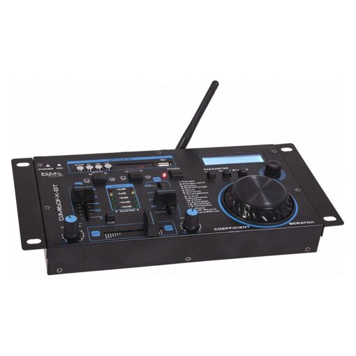 Table de Mixage Ibiza DJM160FX-BT Bluetooth 2 Canaux avec Effets