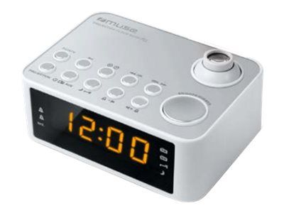 New One Muse M-178 PW Alarm Clock Radio
