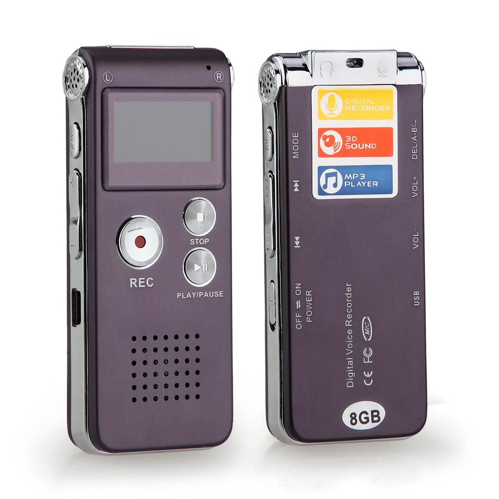 Ebtek Digital Voice Recorder 8GB Go USB MP3