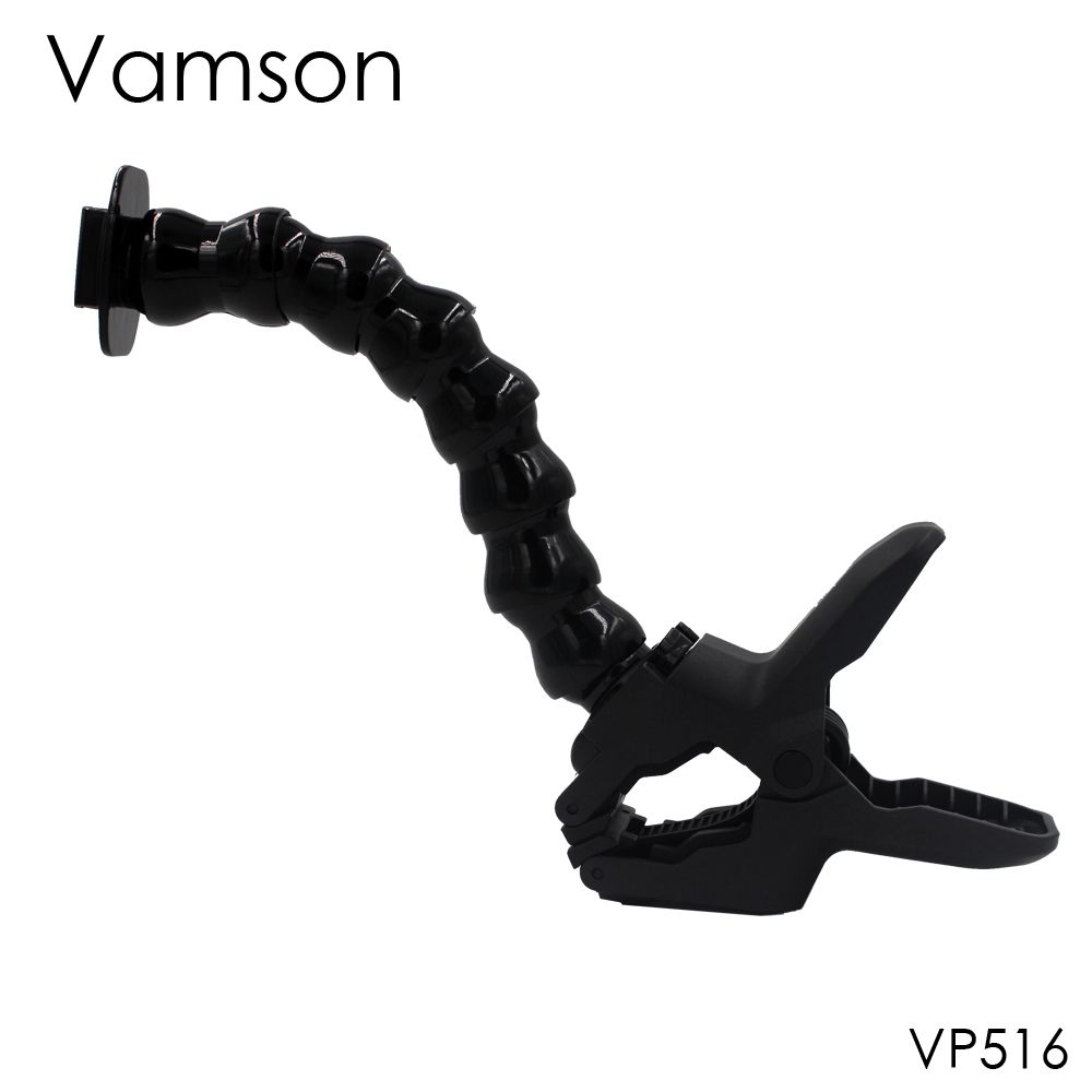 CNYO® Flex Jaw Clamp with Adjustable Cou for GoPro Hero 6/5/4 and Yi Camera