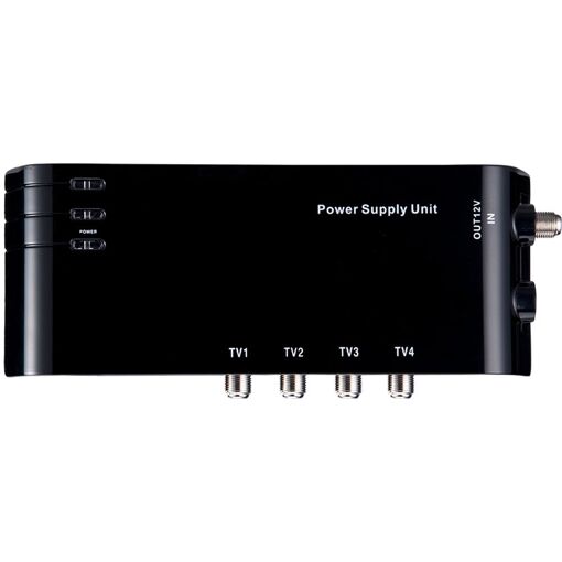 Amplificador interior HD-LINE HD4 - 4 salidas HDTV - Compatible con TNT HD