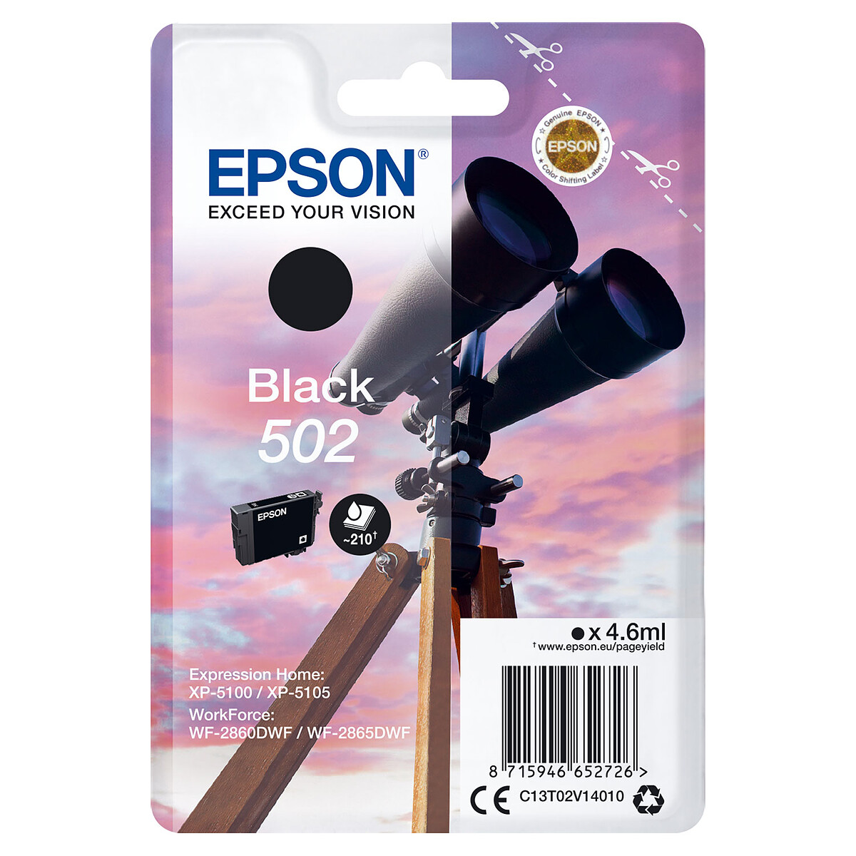 Epson Jumelles 502 Noir
