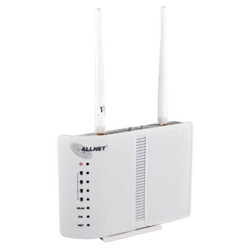 Allnet ALL-WR02400N Wireless Router, Fast Ethernet, White