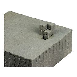 Dap Audio Universal Foam (Size: 24x18x6 in, Color: Black, Capacity: 5 cu ft)