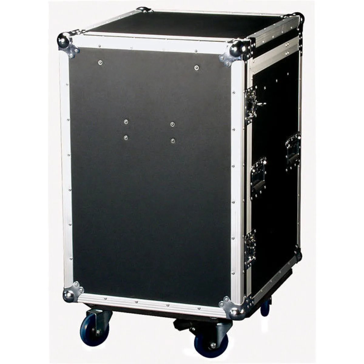 Dap Roadie Case 12U - Black - Flight Case - Rack Compatible - Wood - Black