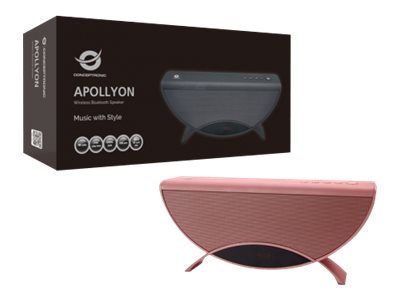 Conceptronic APOLLYON 01R Bluetooth Wireless Speaker - Red