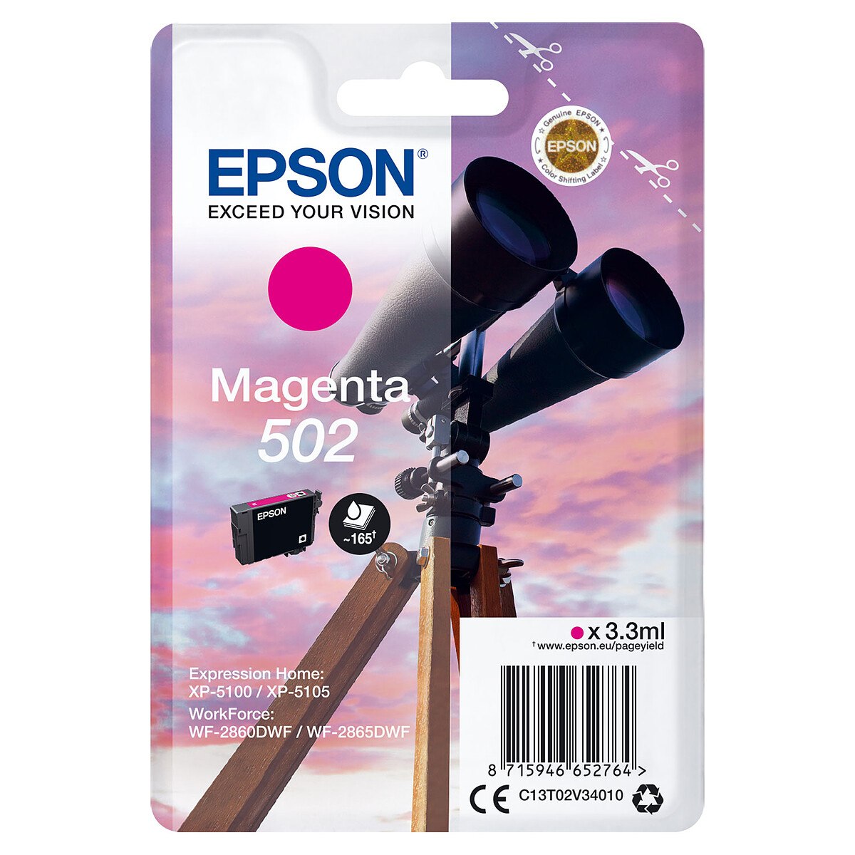 Epson Jumelles 502 Magenta