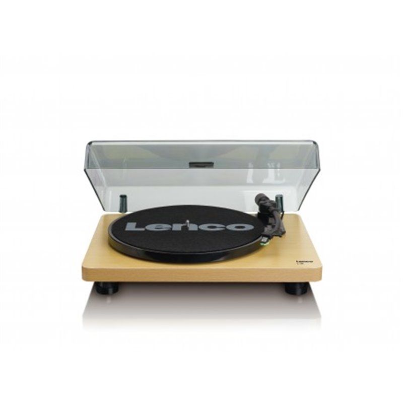 Lenco L-30 Wood Belt-Drive Audio Turntable