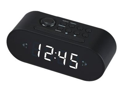 Denver CRP-717 Black Radio Alarm Clock