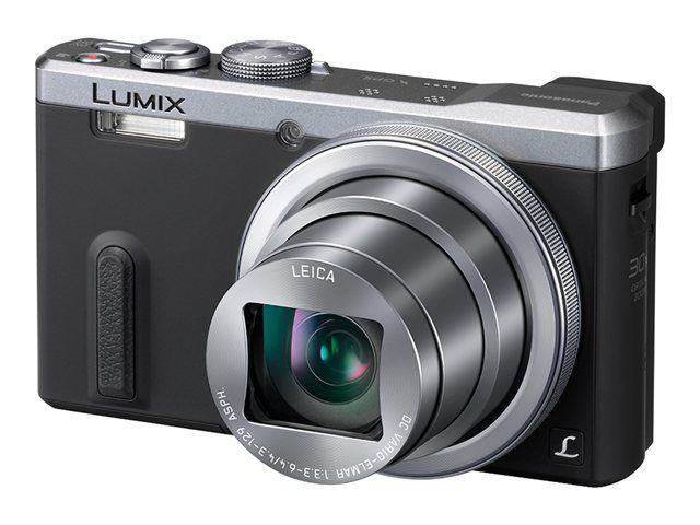 Panasonic Compact Digital Camera - 18.1MP - 30x Optical Zoom - Leica - Wi-Fi, NFC - Black