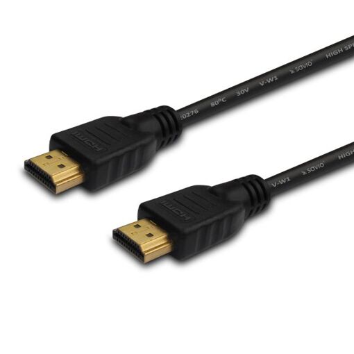 Savio HDMI Cable 1m Type A (Standard) Black