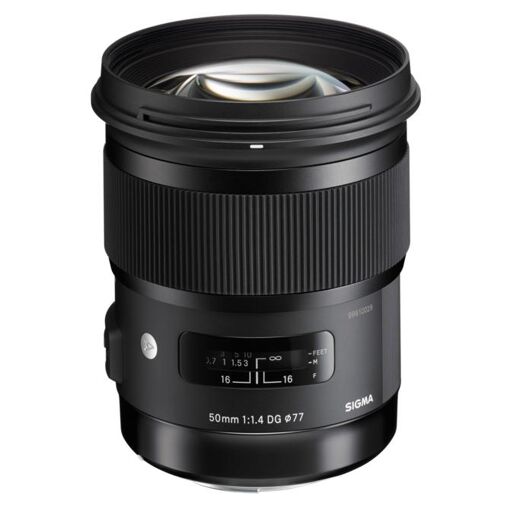 Objectif Sigma Art 50 mm f/1,4 DG HSM SLR Noir