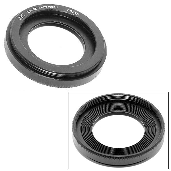 JJC Photo Lens Hood for Canon EF-M 22mm f/2 STM (EW-43 Replacement)