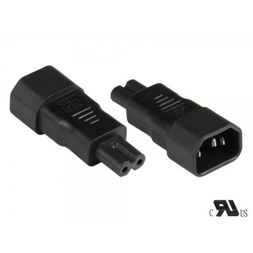 Goodconnections Power Adapter C14 to C7, Black