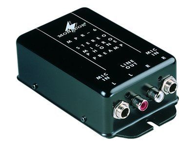 Preamp Monacor MPR-6 - Negro