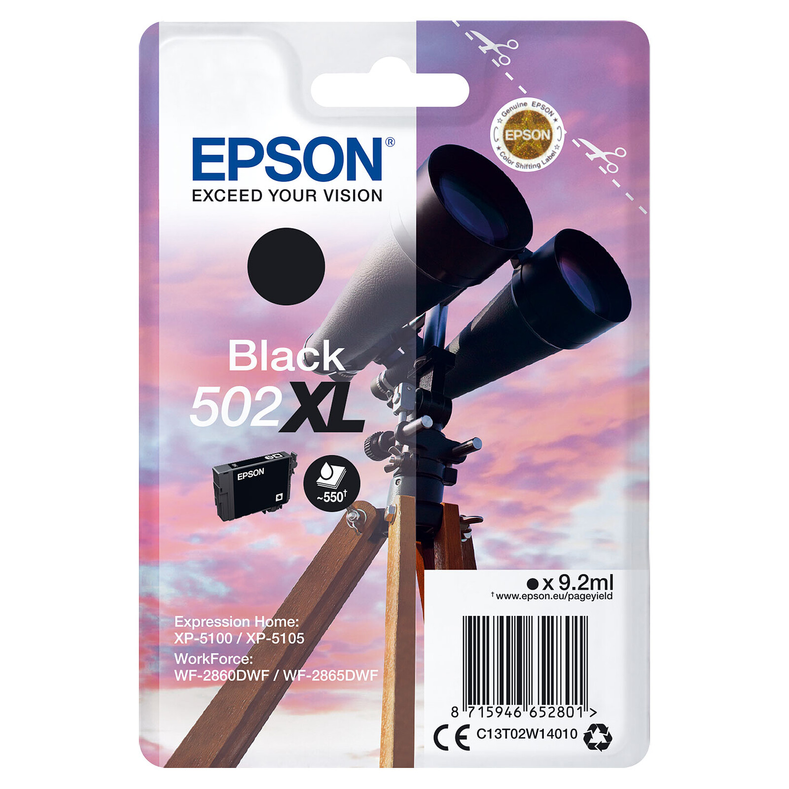 Epson Binoculars 502XL Black