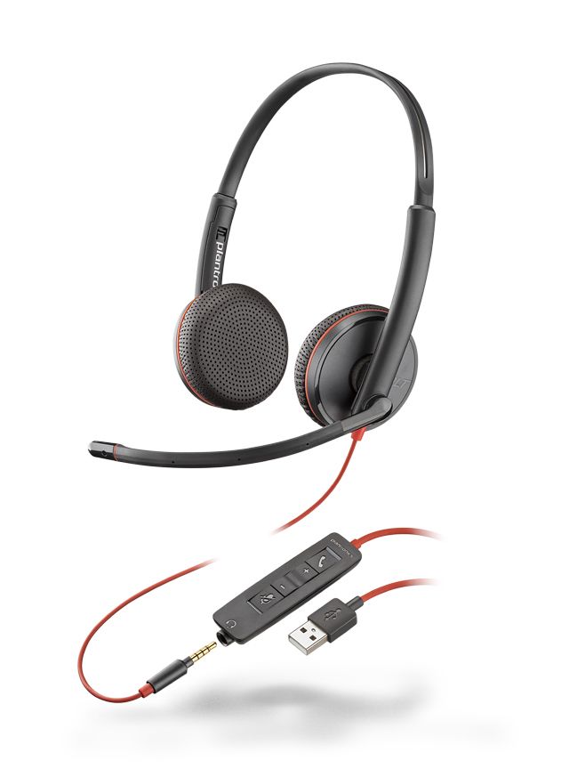 Poly Blackwire C3225 USB Headset
