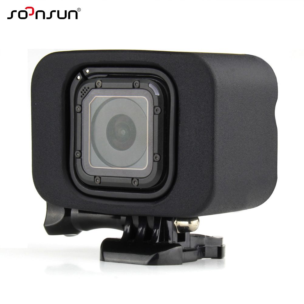 Cnyo® Waterproof Floaty Backdoor Case for Gopro Hero 4/5 Session Camera - Black