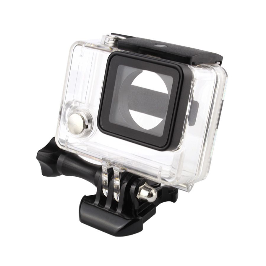 Estuche impermeable CNYO, profundidad de 45 m, carcasa de buceo transparente para GoPro Hero 4/3+ Cámara deportiva de acción