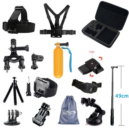 Kit de accesorios para cámara de acción CNYO® para GoPro