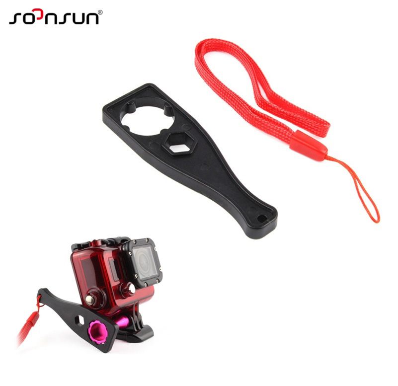 Cnyo® Fastener Tool with Safety Cord for Gopro Hero 6/5/4/3+ Bolts