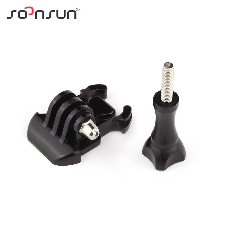 CNYO Quick Release Tripod Mount Adapter with Screw for GoPro Hero 6/5/4/3+ and SJCAM/Xiaomi Yi