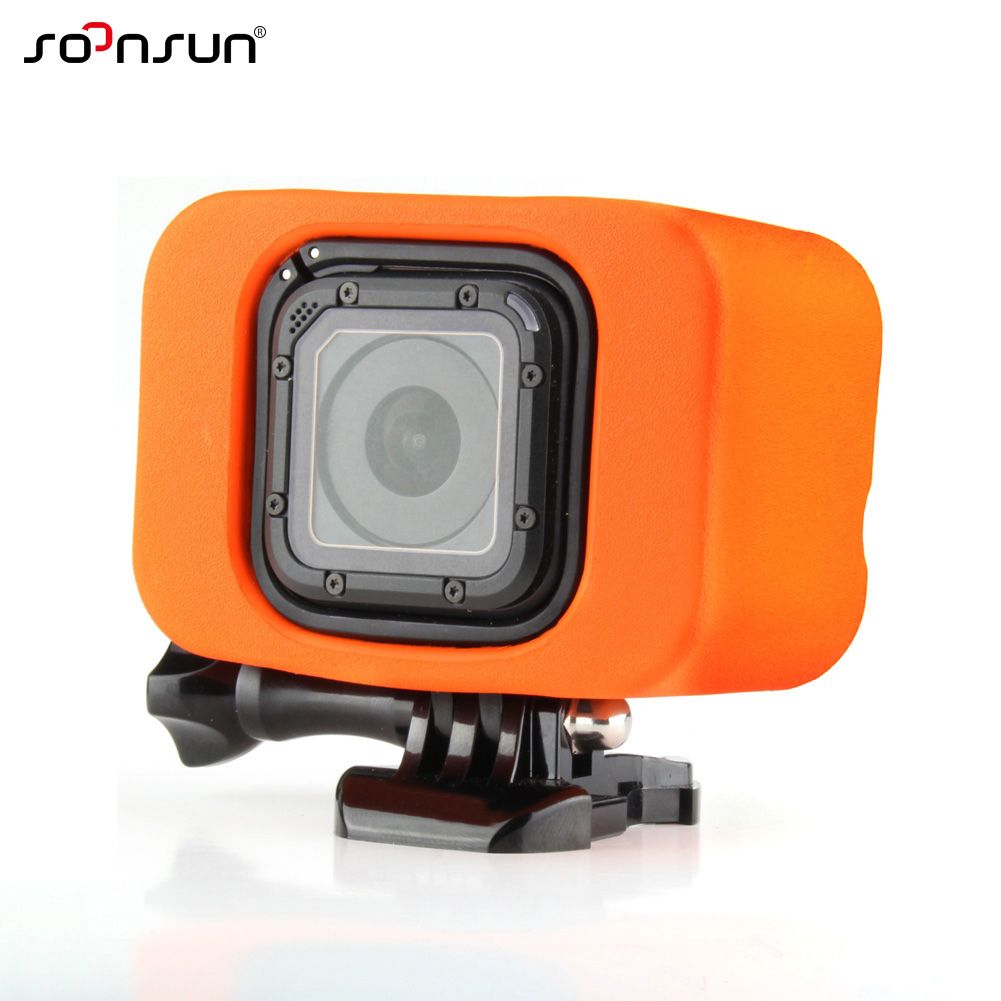 Estuche impermeable flotante de CNYO® para cámara GoPro Hero 4 Session - Naranja