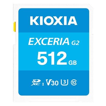 Kioxia LNEX2L512GG4 512GB SDXC UHS-I Class 10 Memory Card