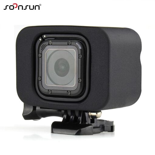 Cnyo® Floaty Backdoor Protective Case for GoPro Hero 4/5 Session Camera - Black