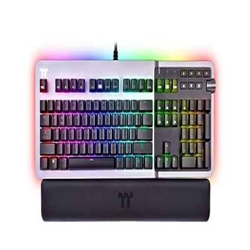 Clavier de jeu mécanique Thermaltake K5 RGB (Cherry MX Argent)