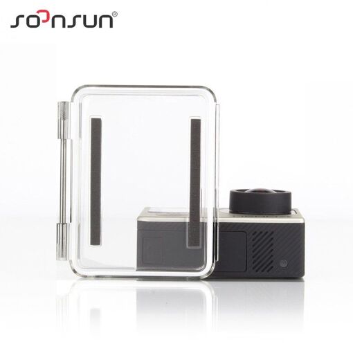 Couverture de porte arrière étanche CNYO pour boîtier GoPro Hero 4/3+