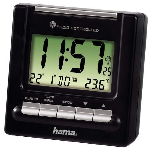 Hama Travel Alarm Clock RC200