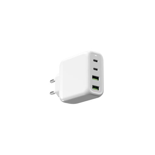 Allnet 68W USB-C PD GaN Power Supply with 2x USB-A QC and EU Plug