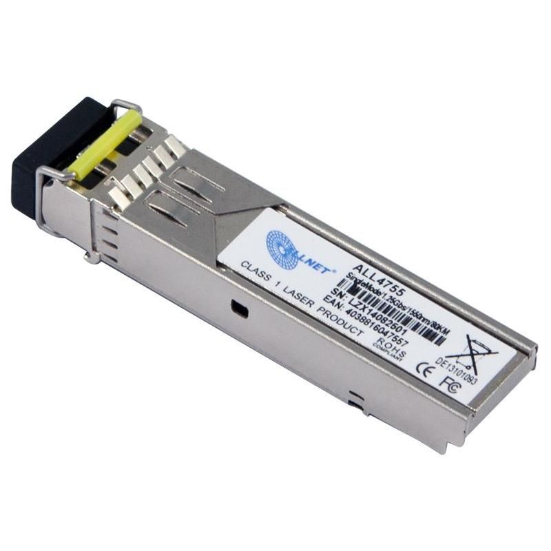 Allnet ALL4755 Optical Network Transceiver Module, 1250 Mbps, Mini-GBIC 1550 nm