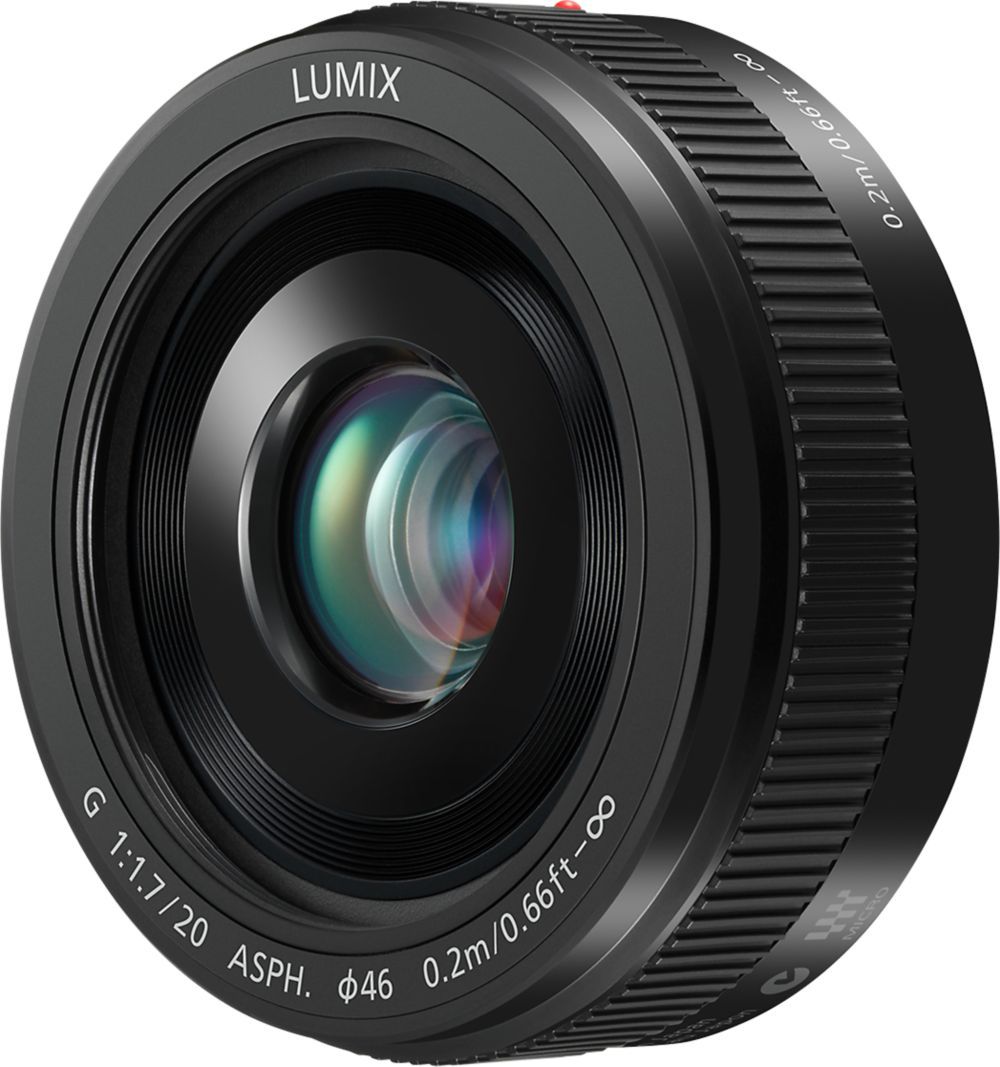 Objectif Panasonic Lumix H-H020A 20mm f/1.7 G II ASPH - Micro Four Thirds pour Lumix DC-BGH1, G100, G110, G90, GF90, GH5M2, GH6, GH6L, GX880, GX9, GX9H, GX9K