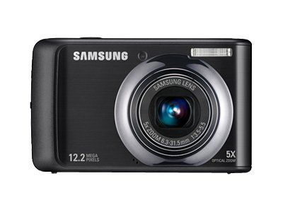 Samsung PL55 Compact Camera - Black (12.2MP, 5x Optical Zoom)