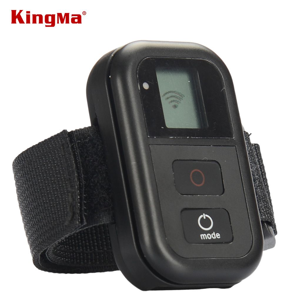 CNYO KingMa GoPro WiFi Remote Control & Charging Cable with Wrist Belt for GoPro Hero 4/3+/3 Black Edition