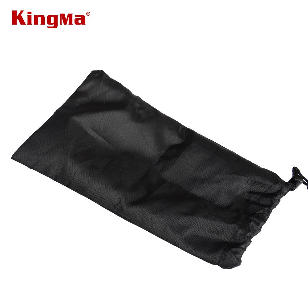 CNYO® KingMa Black Storage Pouch for GoPro Accessories