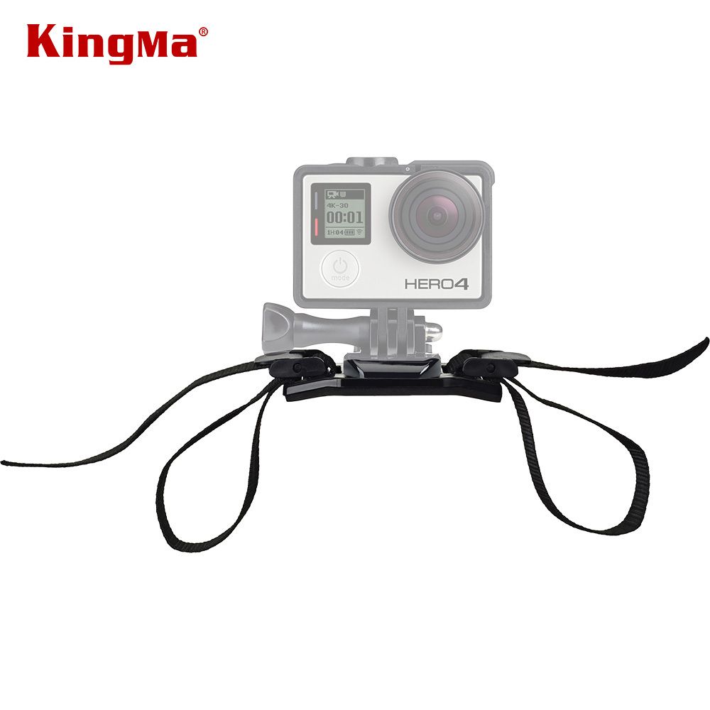 CNYO Vented Adjustable Head Strap for GoPro Mount