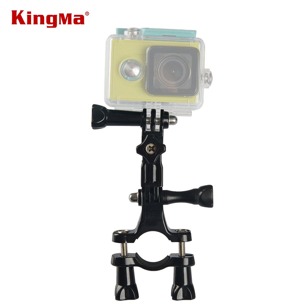 Kit de accesorios CNYO® KingMa - Montaje de bicicleta con brazo giratorio de 3 vías para GoPro