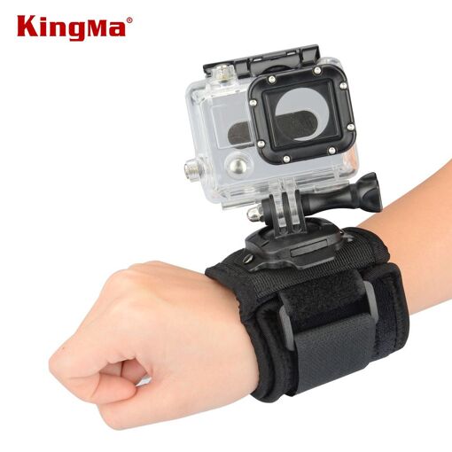 Montura de muñeca y tornillo para cámaras de acción GoPro 360° de CNYO® KingMa