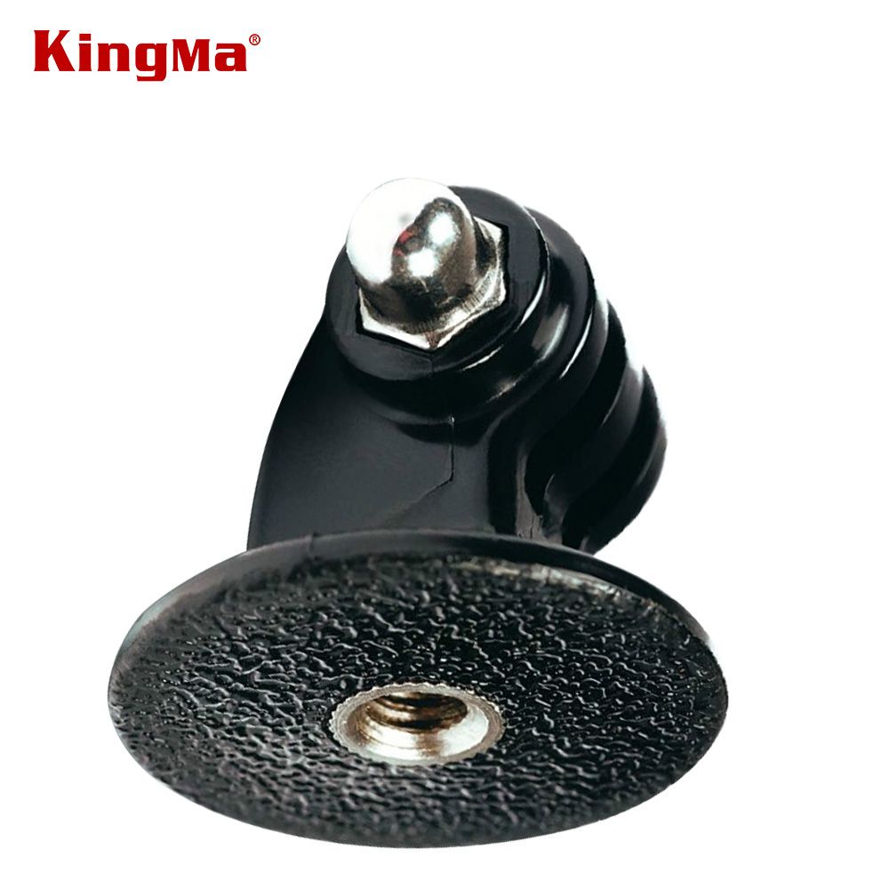 Montaje de trípode CNYO® KingMa negro para GoPro Hero con adaptador de monopie