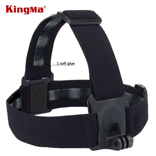 Montaje de correa de casco ajustable y ventilada KingMa de CNYO para cámaras GoPro